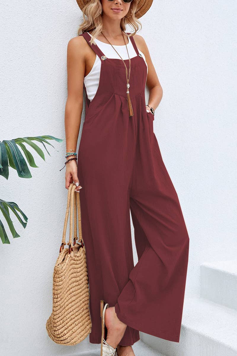 Lily cotton jumpsuit
